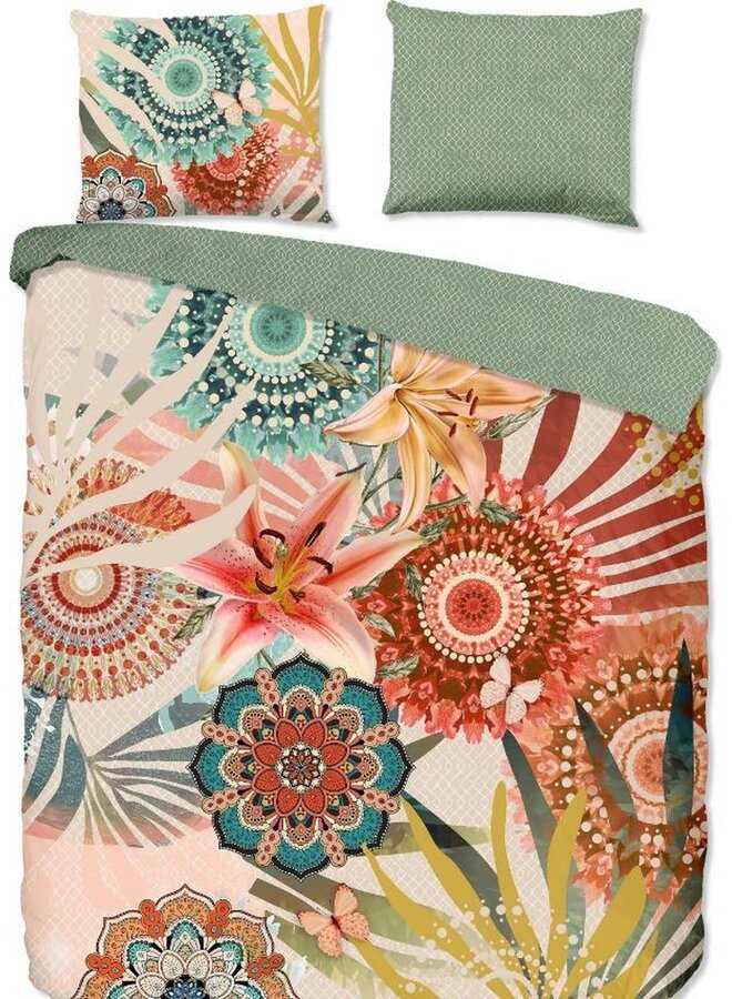 Dekbedovertrek Mateo Multi - Katoensatijn PL3