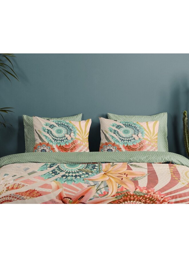 HIP Dekbedovertrek Mateo Multi - Katoensatijn