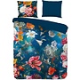 Pure Dekbedovertrek Space Flowers Blauw - Microvezel