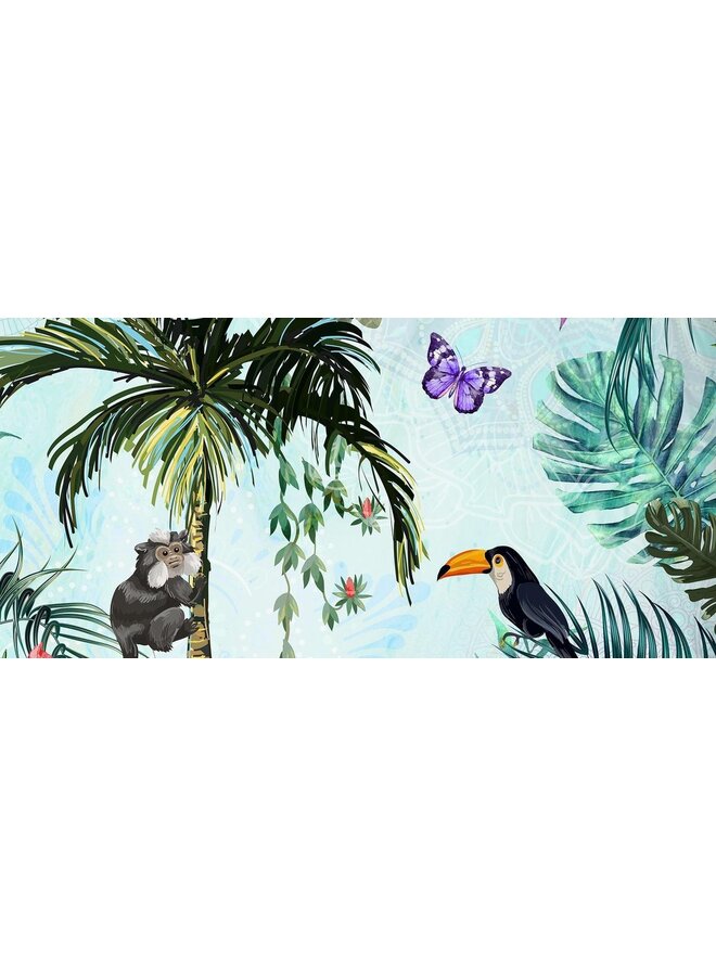 Pure Dekbedovertrek Ava Blauw