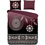 Pure Dekbedovertrek Asiya Bordeaux - Microvezel