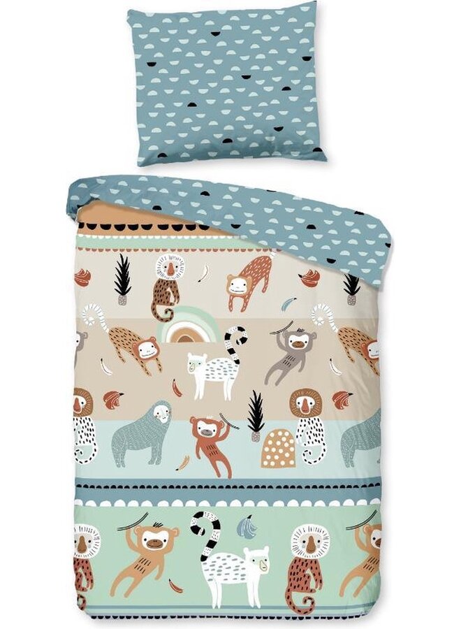 Good Morning Dekbedovertrek Kids Play Multi - Katoen