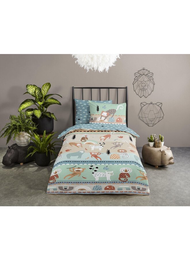 Good Morning Dekbedovertrek Kids Play Multi - Katoen