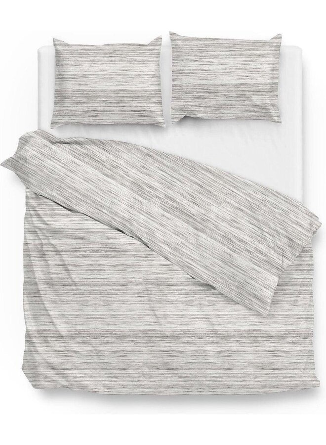 ZO! Home Dekbedovertrek Dwen Grijs - Katoen