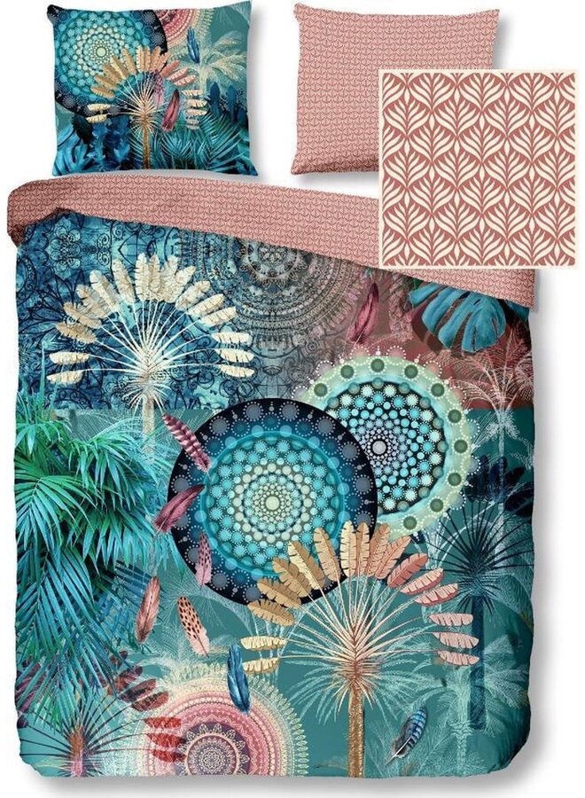 HIP Dekbedovertrek Kanya Multi - Katoensatijn