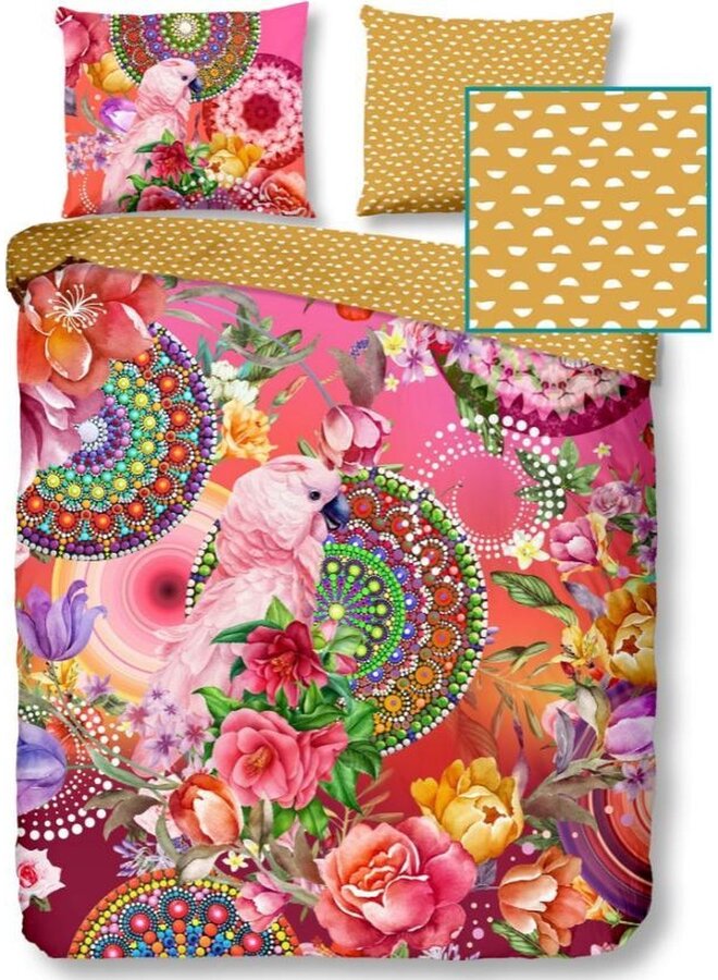 HIP Dekbedovertrek Nevine Multi - Katoensatijn