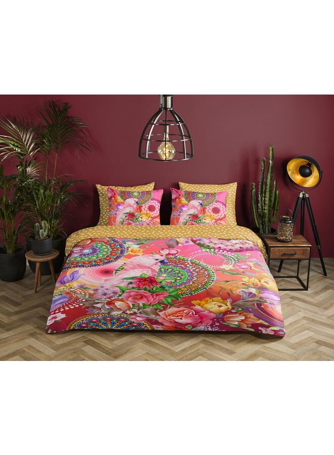 HIP Dekbedovertrek Nevine Multi - Katoensatijn