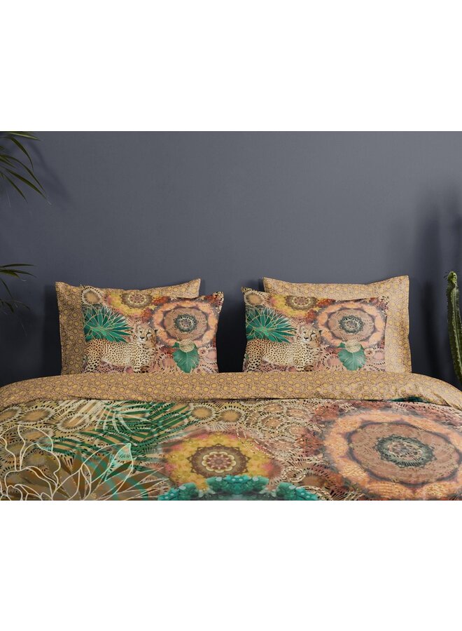 HIP Dekbedovertrek Zenta Multi - Katoensatijn