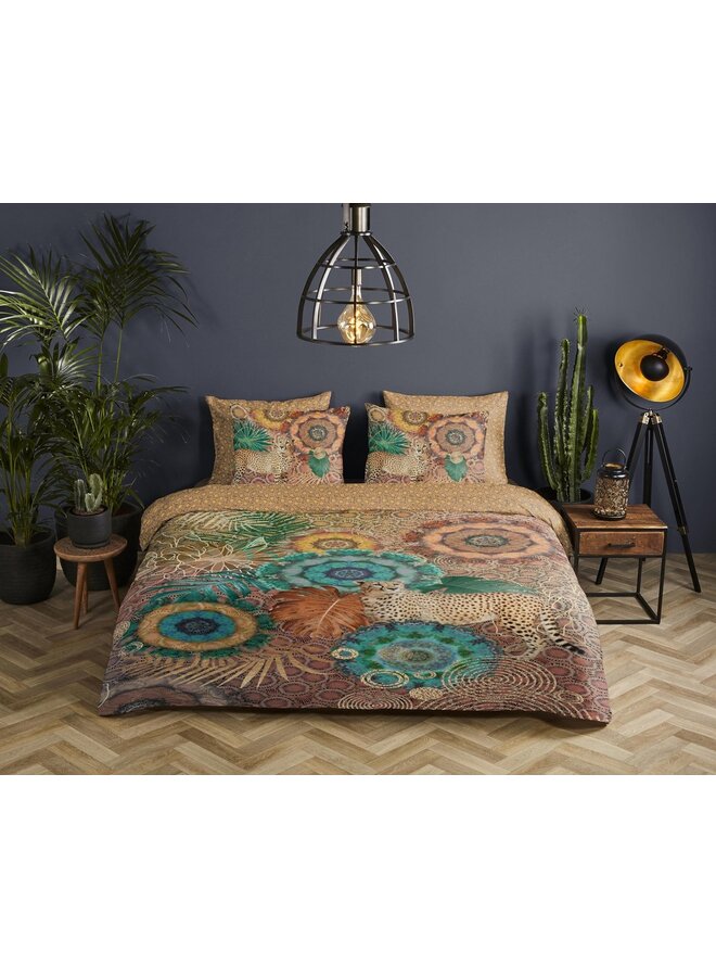 HIP Dekbedovertrek Zenta Multi - Katoensatijn