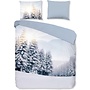 Pure Dekbedovertrek Winter View Blauw