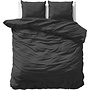 Primaviera Deluxe Dekbedovertrek Uni Zwart - Katoensatijn