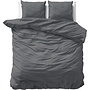 Primaviera Deluxe Dekbedovertrek Uni Antraciet - Katoensatijn