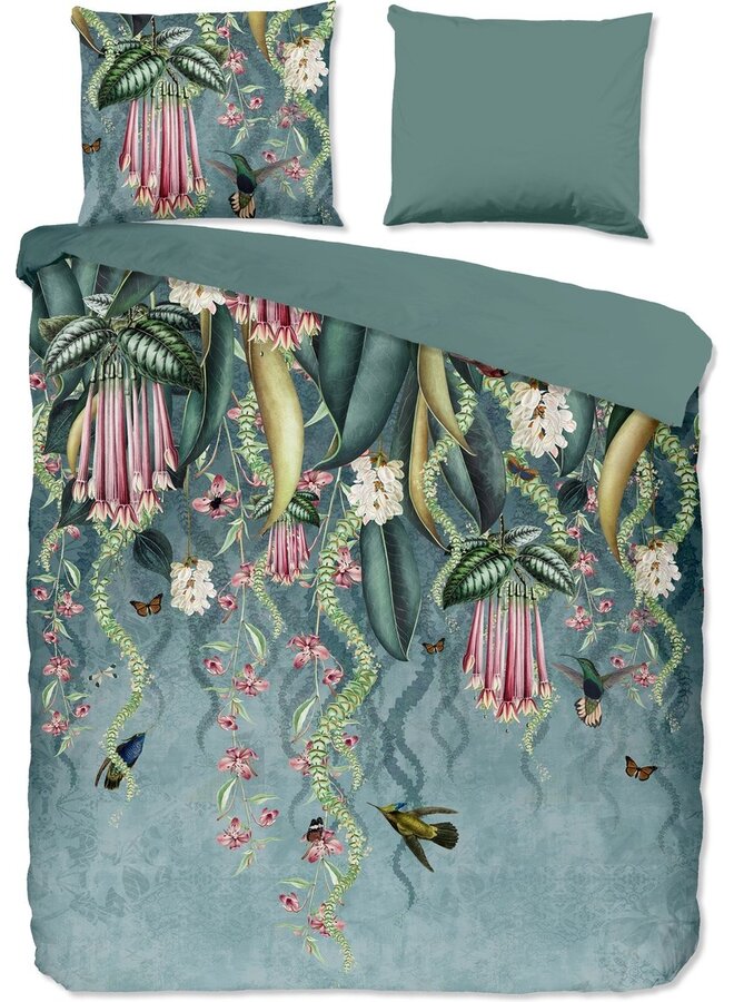 Dekbedovertrek Mista Groen - Microvezel PL2