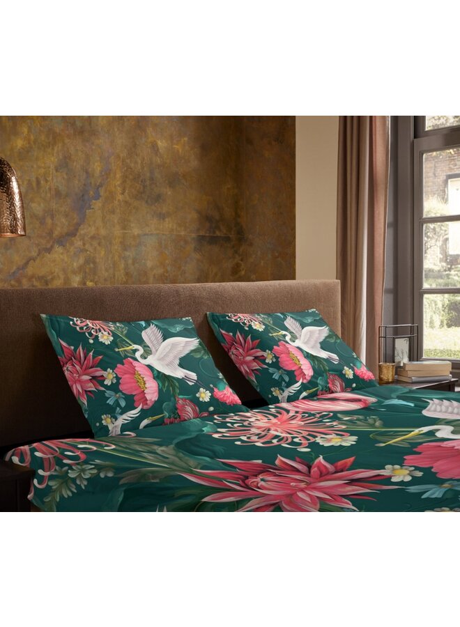 Pure Dekbedovertrek Telse Groen