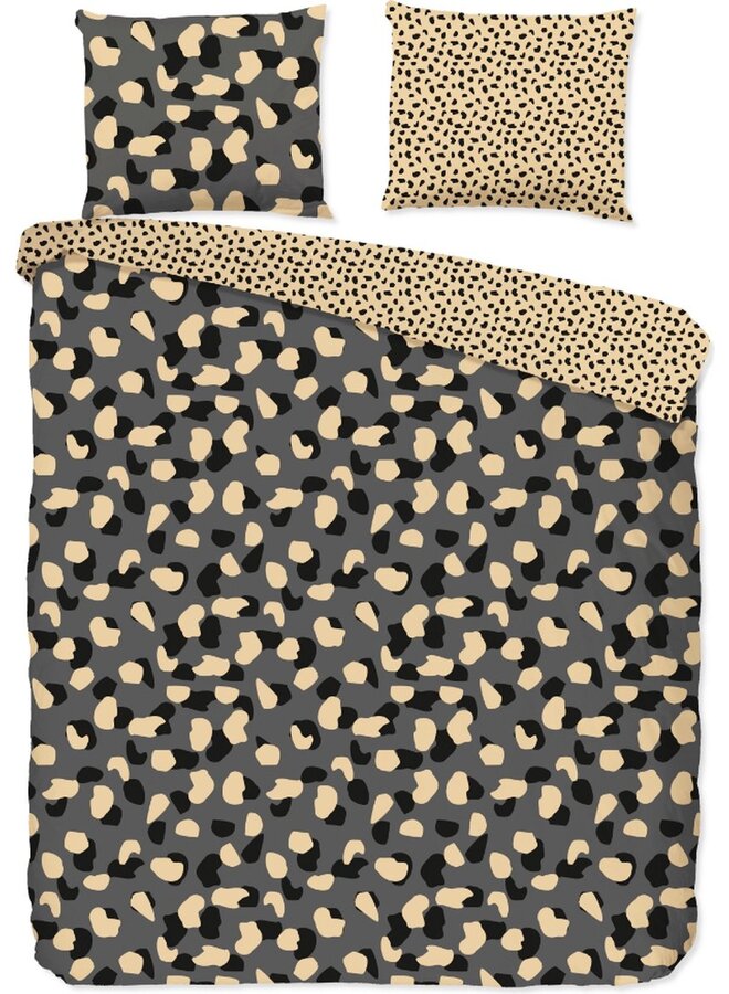 Dekbedovertrek Spotted Grijs - Katoen PL3