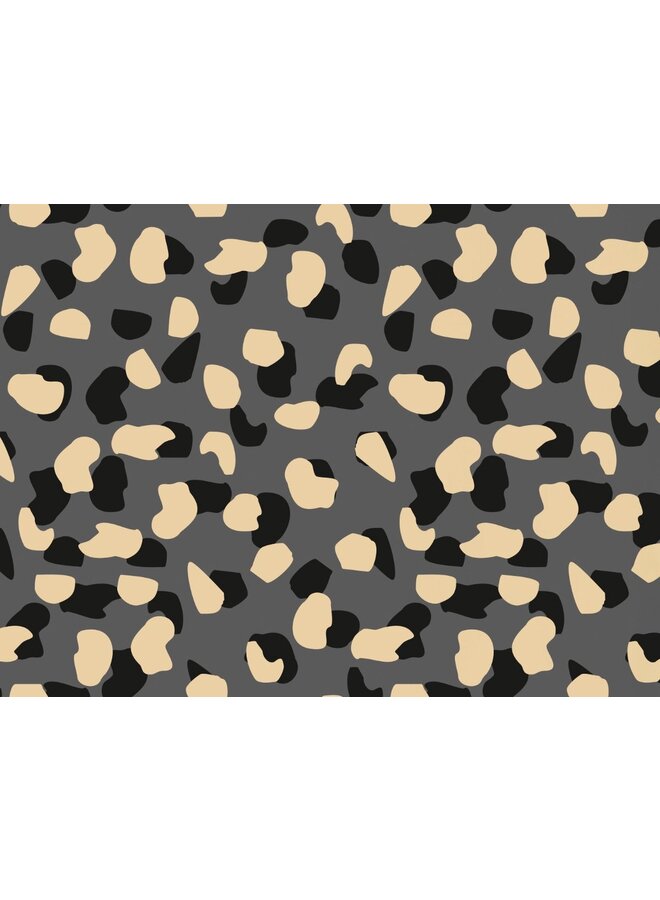 Good Morning Dekbedovertrek Spotted Grijs - Katoen