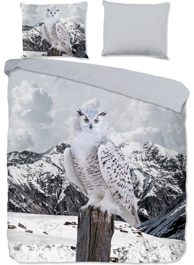 Dekbedovertrek Jacob Grijs - Katoen