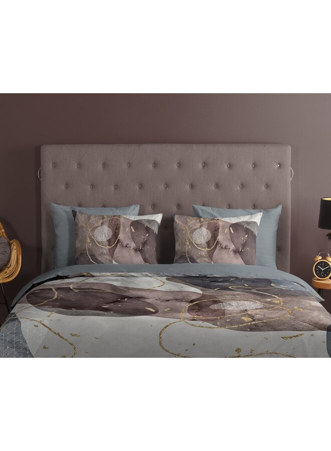 Good Morning Dekbedovertrek Zayn Grijs - Katoen