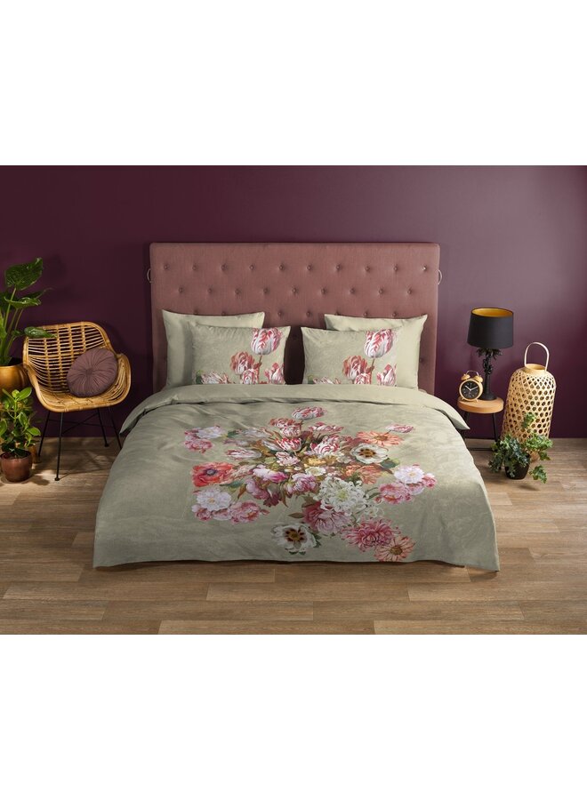 Good Morning Dekbedovertrek Miran Zand - Katoen