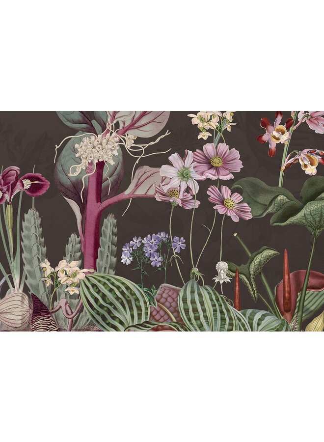 Good Morning Dekbedovertrek Phoebe Bruin - Katoen