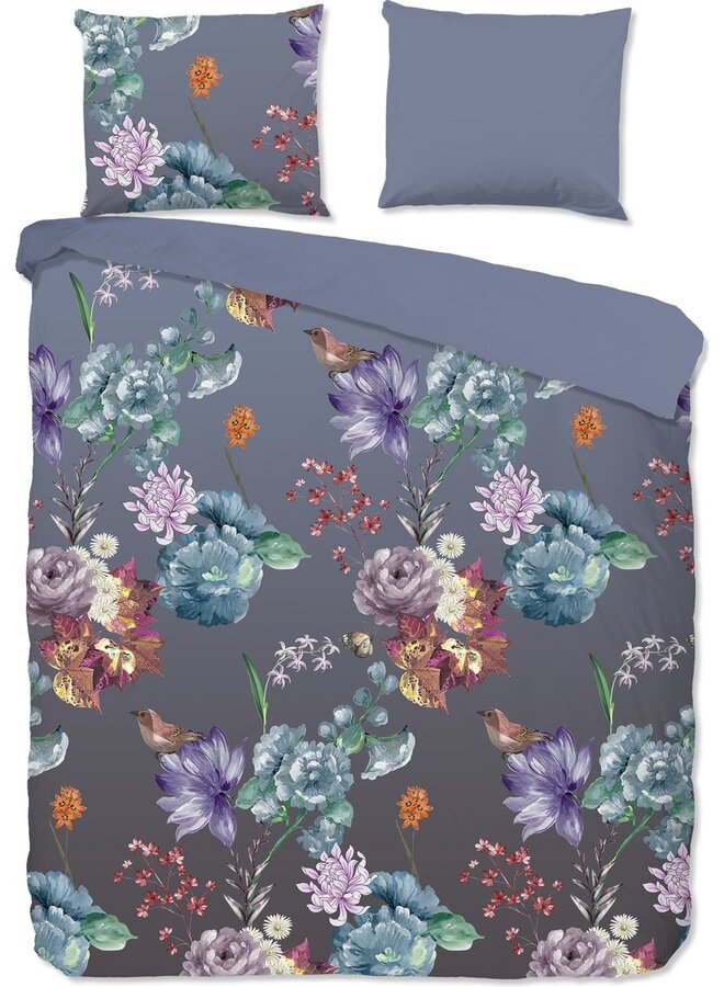 Good Morning Dekbedovertrek Quinn Multi - Katoen