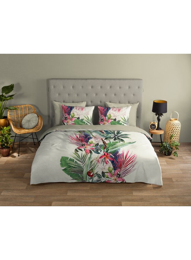 Good Morning Dekbedovertrek Itanya Multi - Katoen