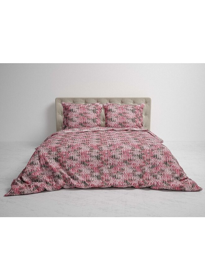 Heckett & Lane Dekbedovertrek Colemy Roze - Flanel