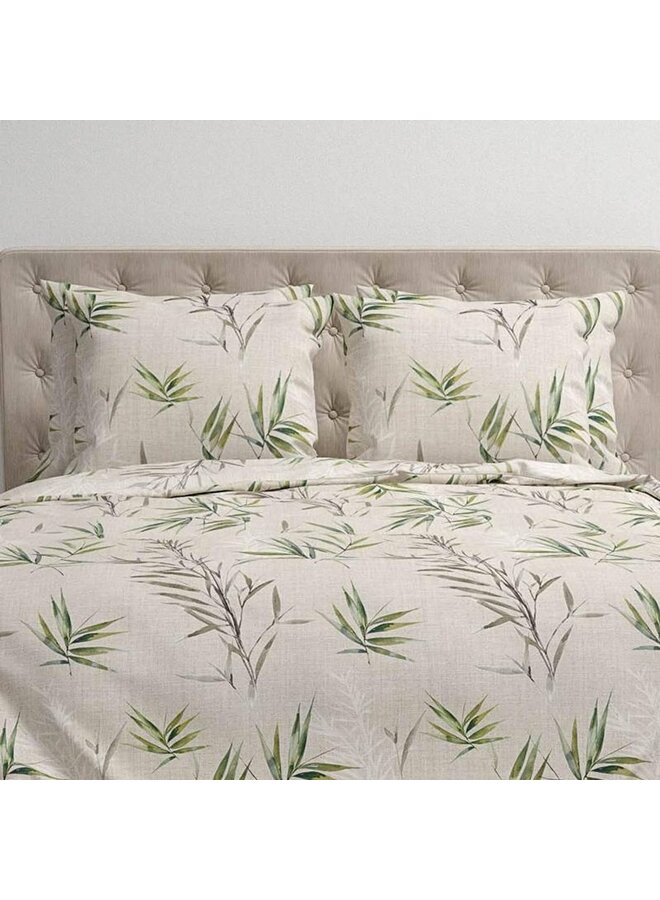 Heckett & Lane Dekbedovertrek Sami Groen - Flanel