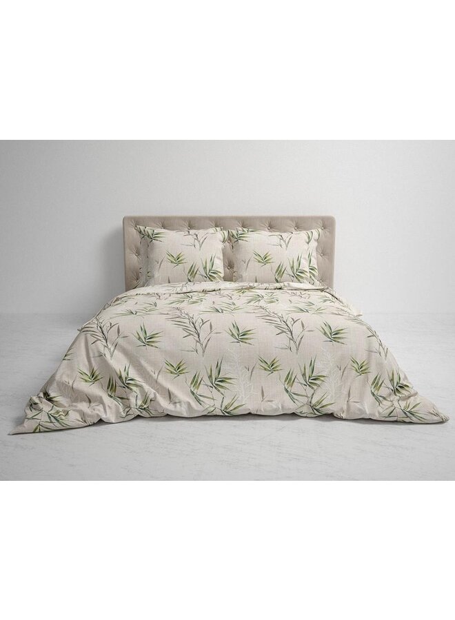 Heckett & Lane Dekbedovertrek Sami Groen - Flanel