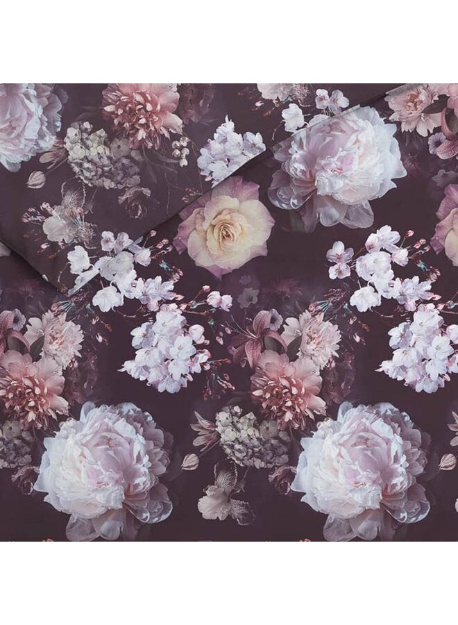 Heckett & Lane Dekbedovertrek Mina Rood - Flanel