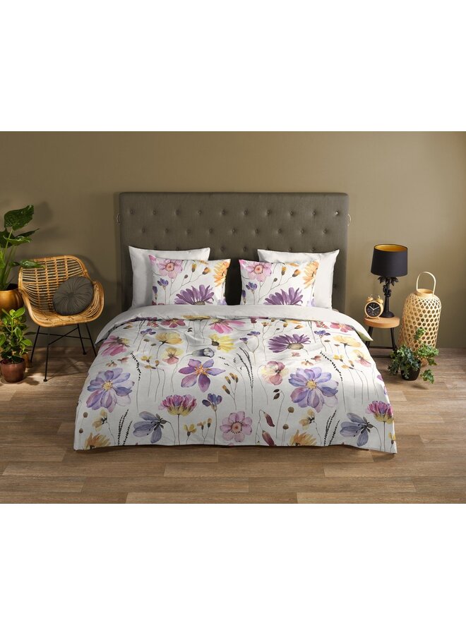 Good Morning Dekbedovertrek Kate Multi - Katoen