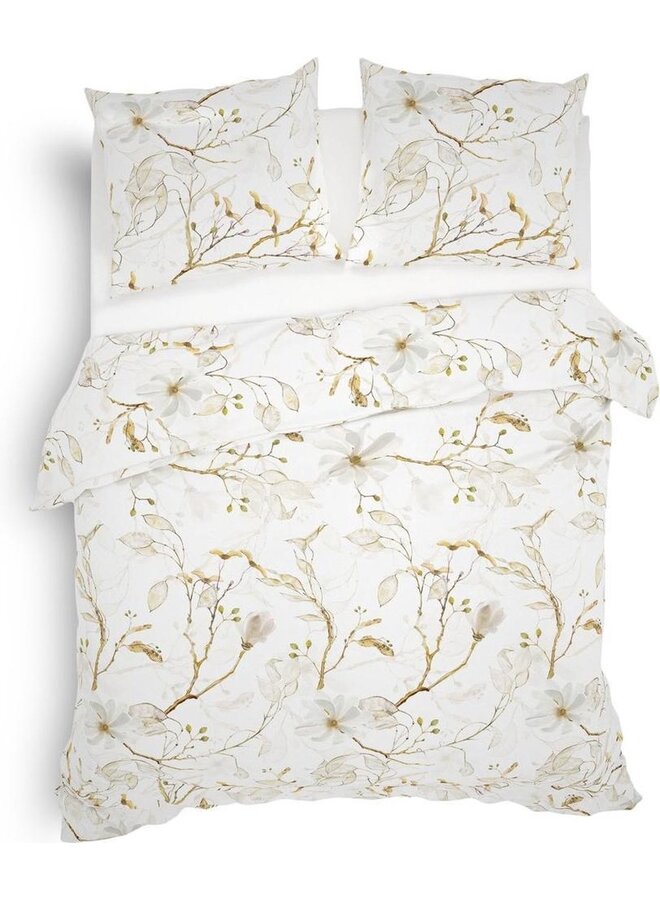 Dekbedovertrek Dortea Wit - Flanel