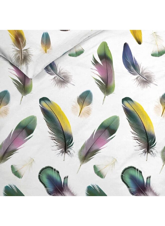 Heckett & Lane Dekbedovertrek Alvin Multi - Flanel