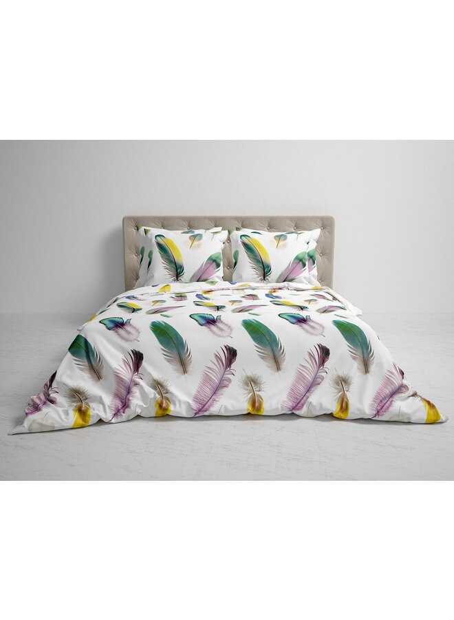 Heckett & Lane Dekbedovertrek Alvin Multi - Flanel