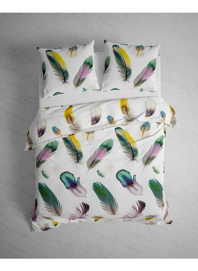 Heckett & Lane Dekbedovertrek Alvin Multi - Flanel