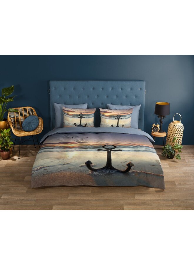 Good Morning Dekbedovertrek Mar Multi - Katoen