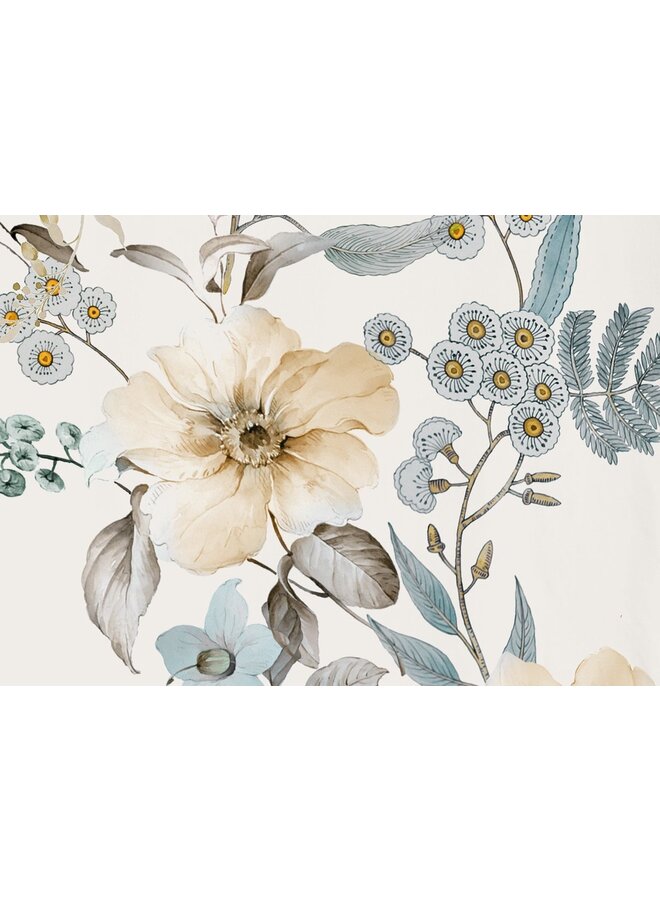 Good Morning Dekbedovertrek Celina Creme - Katoen