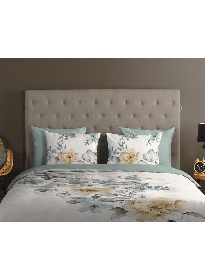 Good Morning Dekbedovertrek Celina Creme - Katoen