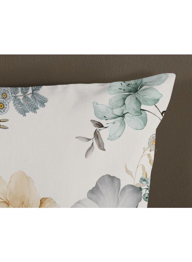 Good Morning Dekbedovertrek Celina Creme - Katoen