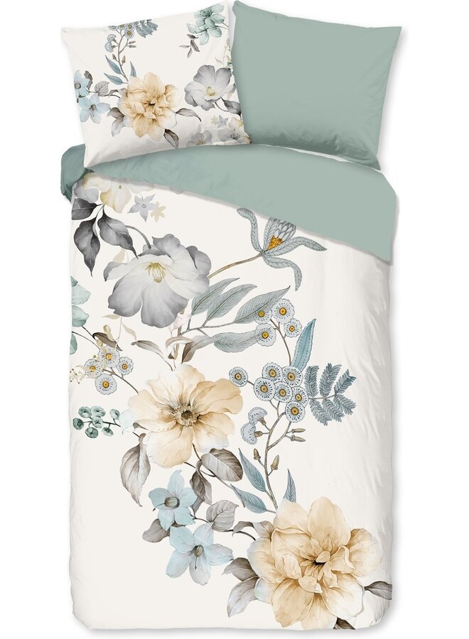 Good Morning Dekbedovertrek Celina Creme - Katoen