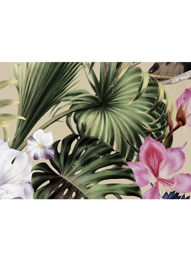 Good Morning Dekbedovertrek Irze Groen - Katoen