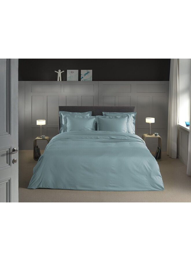 Heckett & Lane Dekbedovertrek Banda Licht Blauw - Katoensatijn