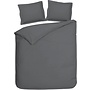 Heckett & Lane Dekbedovertrek Banda Antraciet - Katoensatijn
