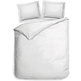 Heckett & Lane Dekbedovertrek Punto Wit - Katoensatijn