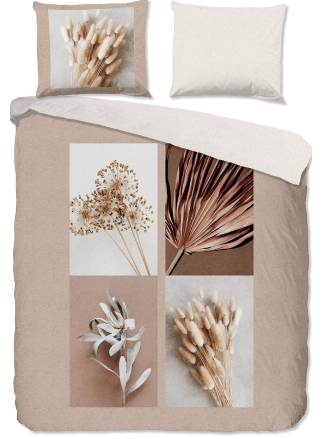 Dekbedovertrek Kami Zand - Katoen
