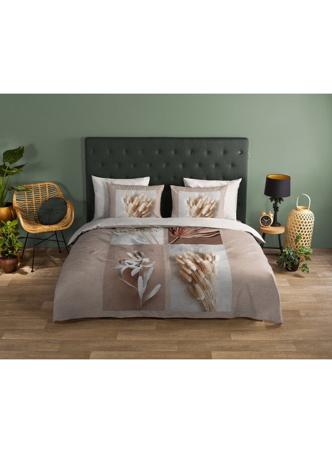 Good Morning Dekbedovertrek Kami Zand - Katoen