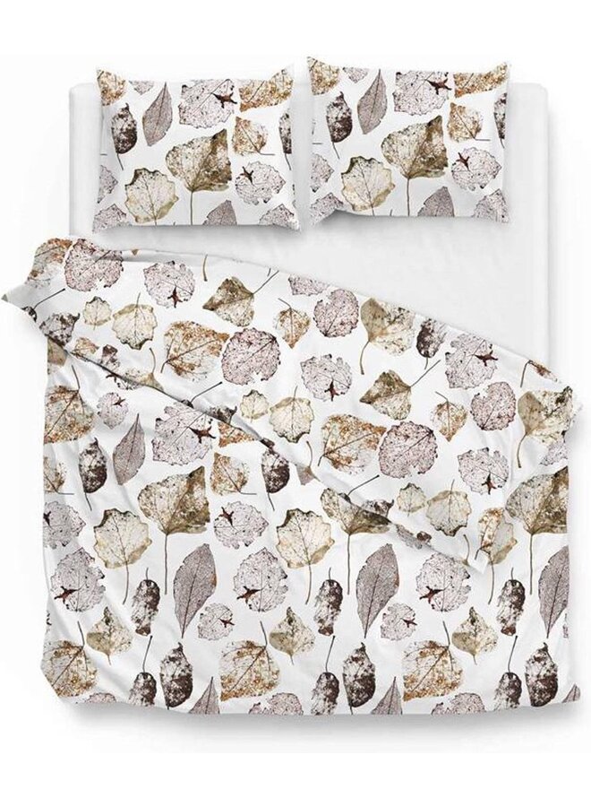 ZO! Home Dekbedovertrek Miriam Creme - Flanel