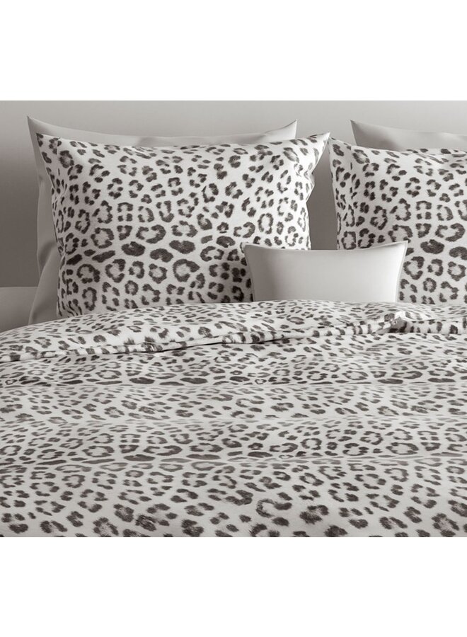 ZO! Home Dekbedovertrek Lev Grijs - Flanel