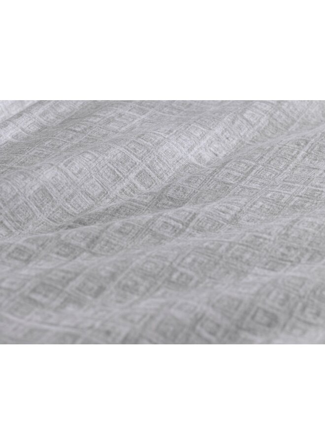 ZO! Home Dekbedovertrek Blitz Grijs - Flanel