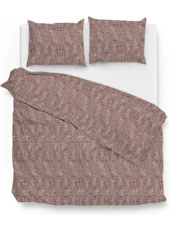 Dekbedovertrek Blitz Rood - Flanel PL1